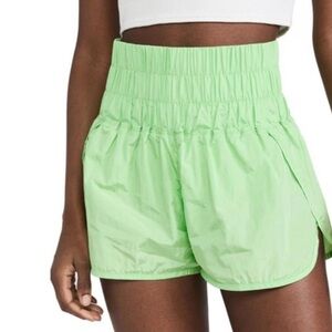 FREE PEOPLE MOVEMENT The Way Home Green Shorts